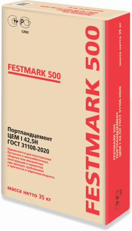 Портландцемент ЦЕМ I 42,5Н (Premium) ГОСТ 31108-2020 в мешках 25кг